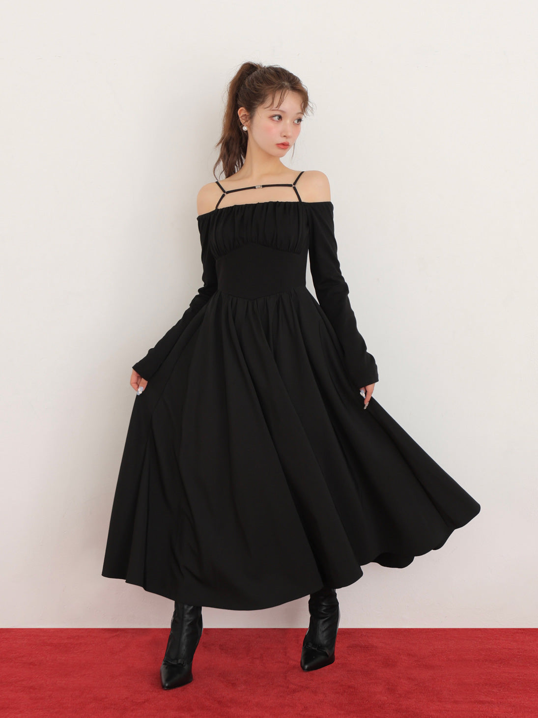 Strap flare volume onepiece(eme10560) – M me eme