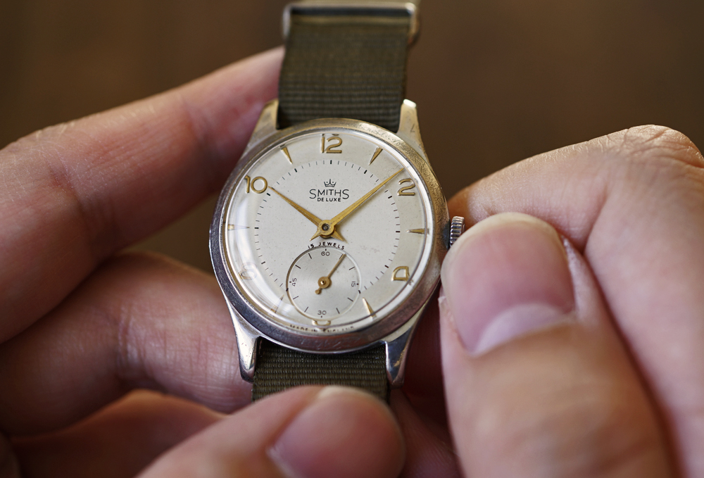 3552B 1950年代 英国スミス社製 デラックス デニソン社製・クローム