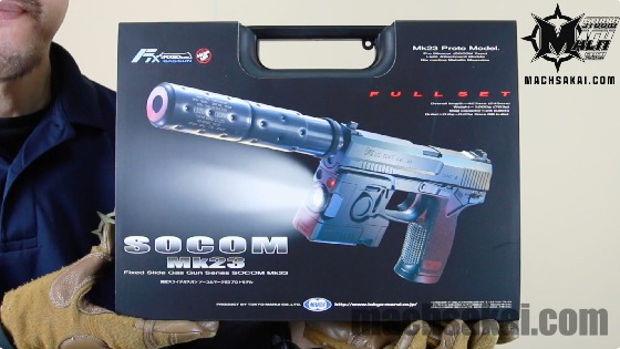 東京マルイ ソーコム MK23 フルセット 固定スライド ガスガン レビュー