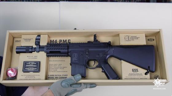 東京マルイM4-P.M.C. 電動ガン 2008年 限定 カスタム の紹介・ マック