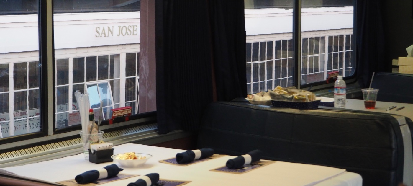 Amtrak コースト・スターライト号 寝台車乗車記-3 ダイニングカー