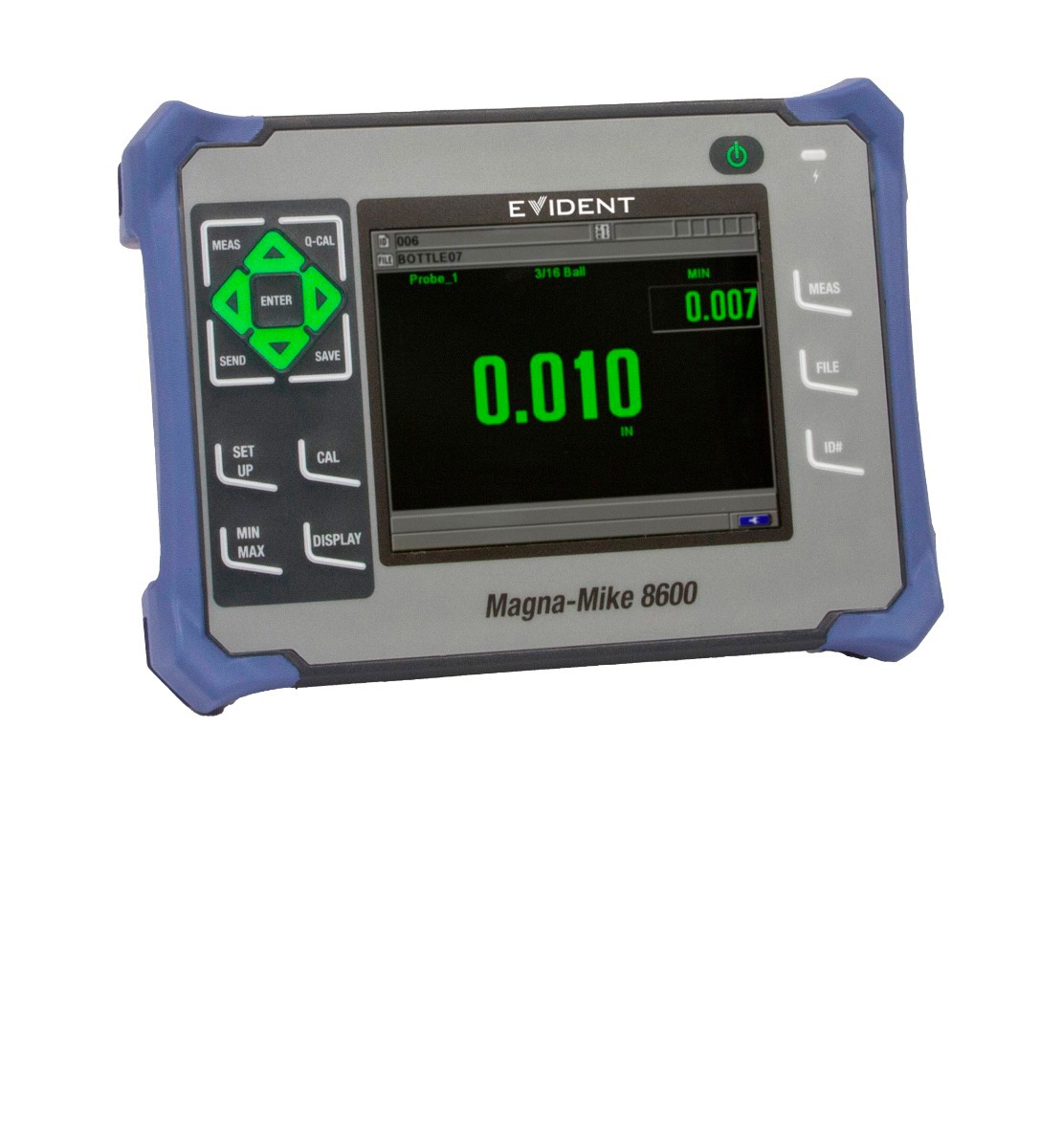 Magna-Mike 8600 ポータブル厚さ計 | Evident | Evident Scientific