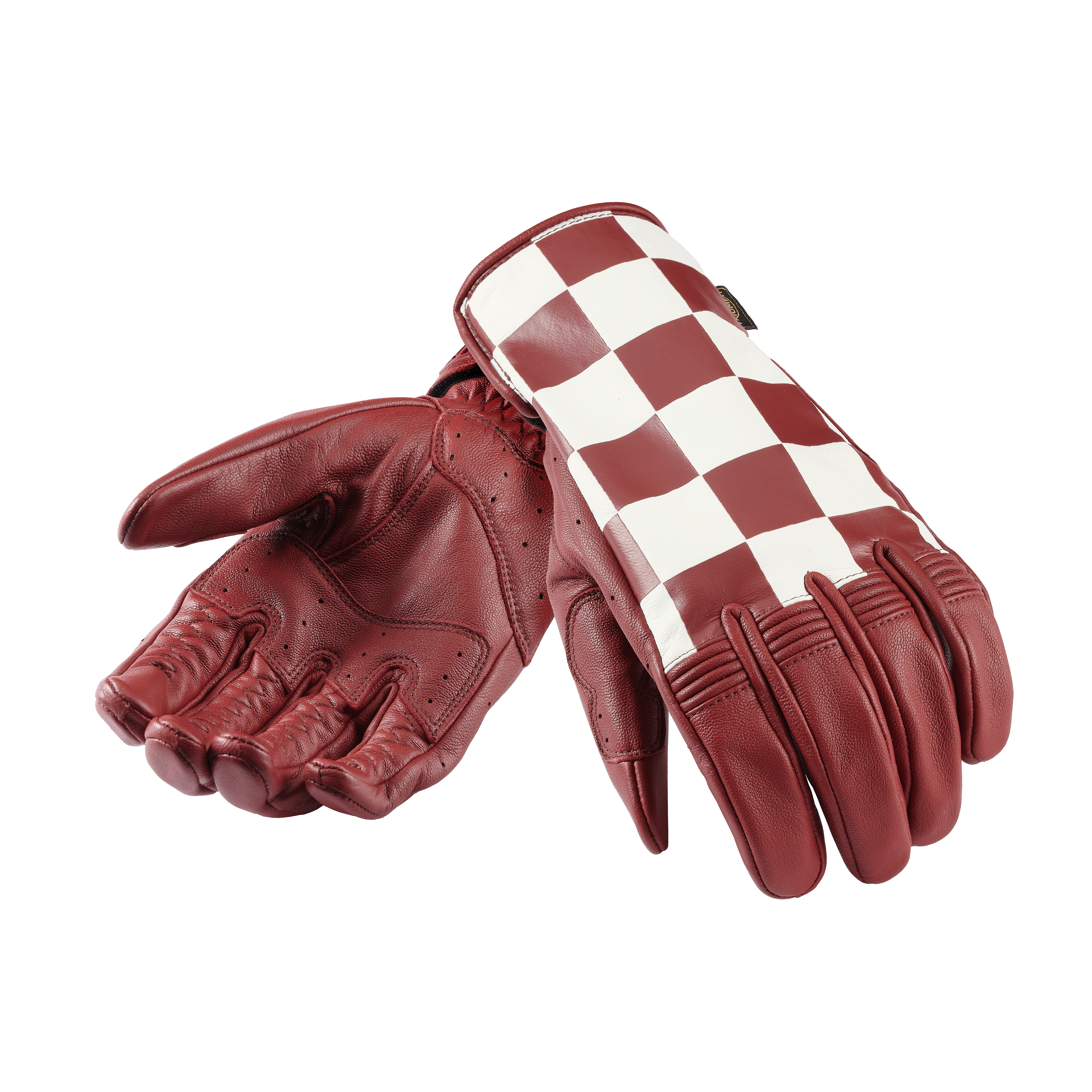 CHALLENGER グローブ Mサイズ チェック柄 Checkerboard Leather Gloves