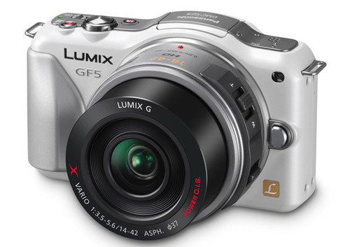 Panasonic Lumix GF5 updates GF3, brings new new sensor, handgrip