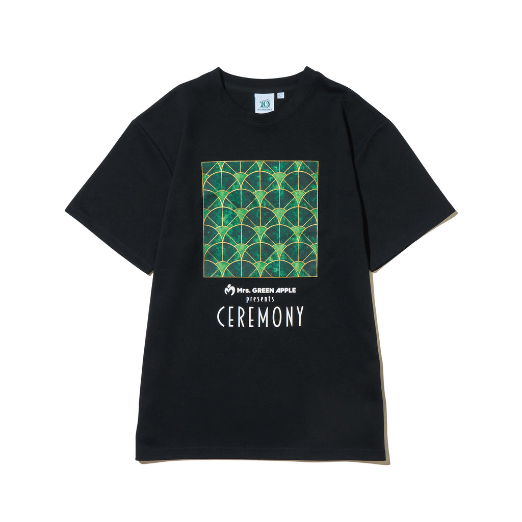 CEREMONY Tシャツ / ブラック – Mrs. GREEN APPLE OFFICIAL LIVE GOODS