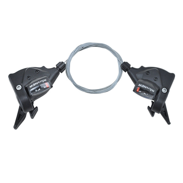 microNEW 自転車シフトレバー マウンテンバイク 3x8 スピード 24S