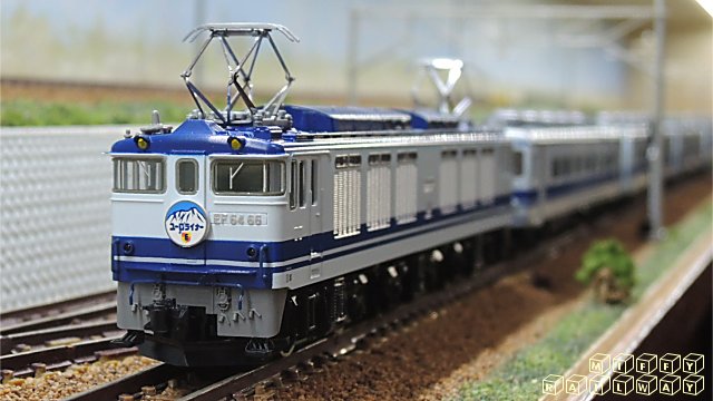 TOMIX 【9192】 EF64 66 ユーロライナー色: みっふぃレイルウェイ