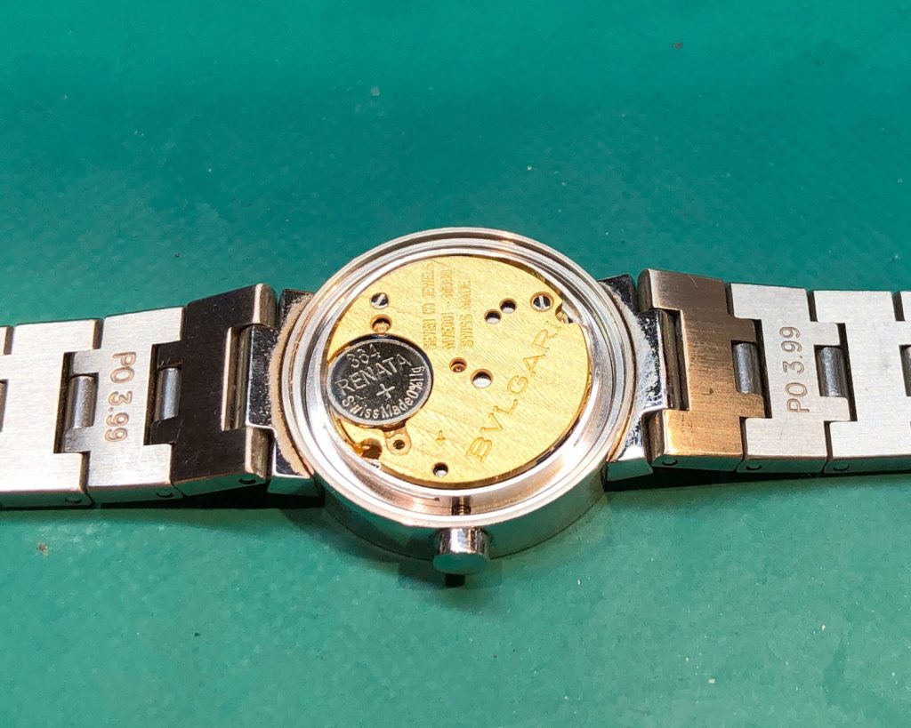 BVLGARI BVLGARI ブルガリ BB23SS の電池交換