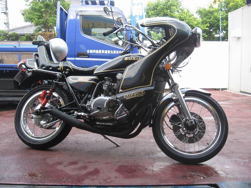 旧車会 暴走族 GS ロケットカウル カスタム ペイント エアーブラシ