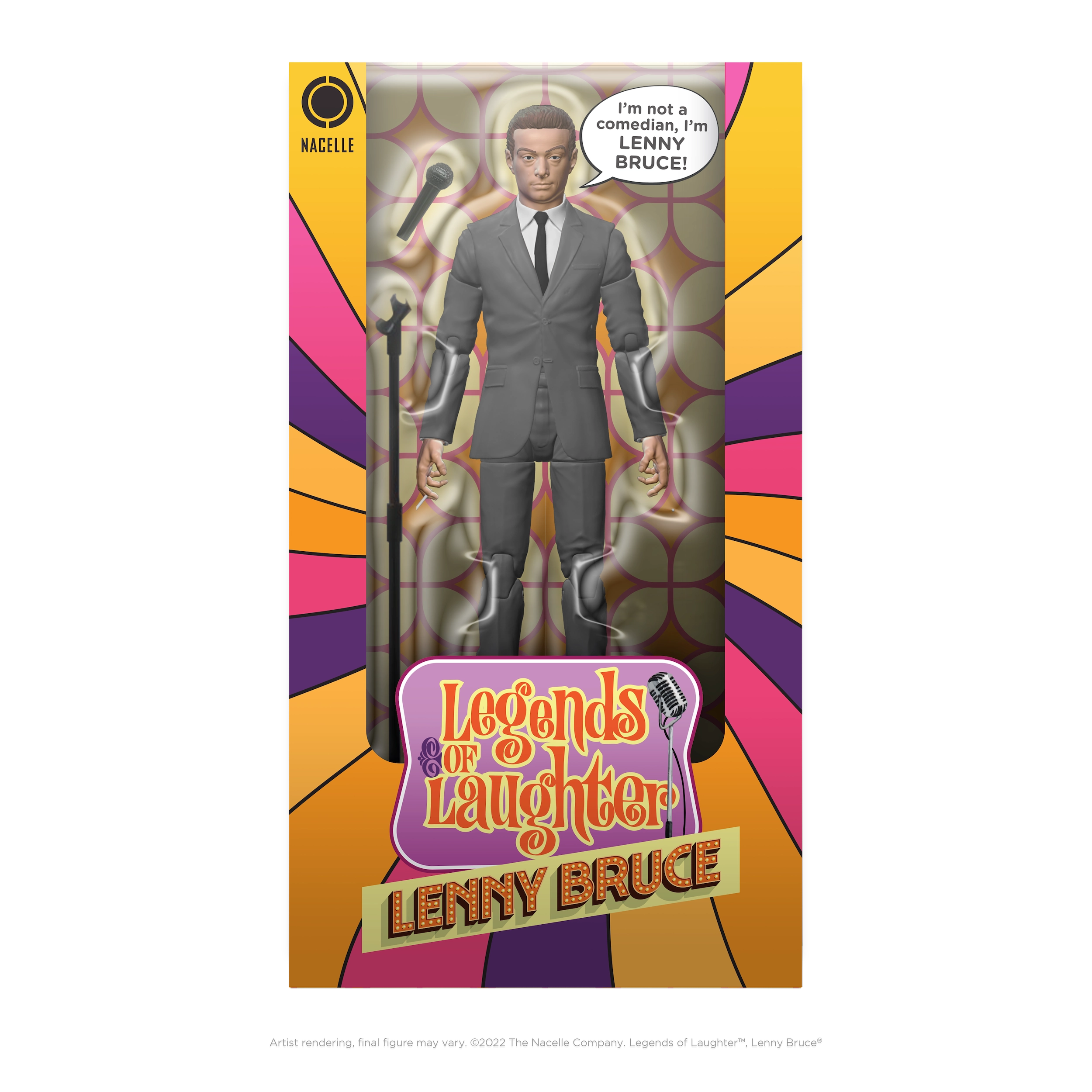 Legends of Laughter Collectible Figure - Lenny Bruce – The Nacelle