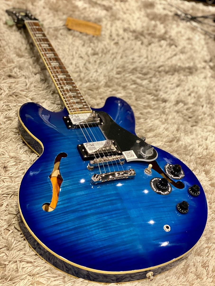Epiphone ES 335 Pro Limited Edition Blue Burst – nafiriguitar.com