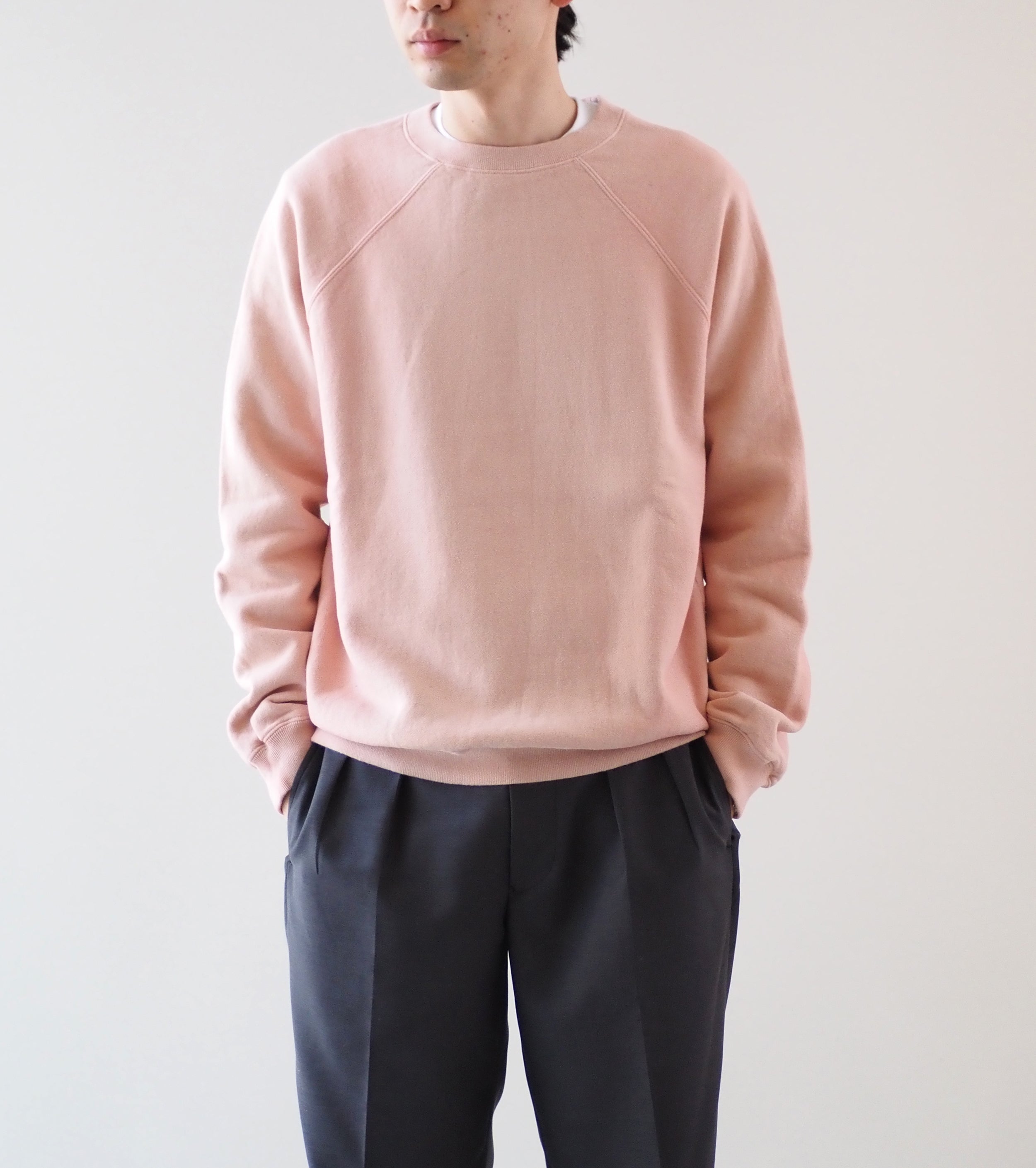 MAATEE＆SONS ヴィンテージ スウェット , Sakura – Navyblue