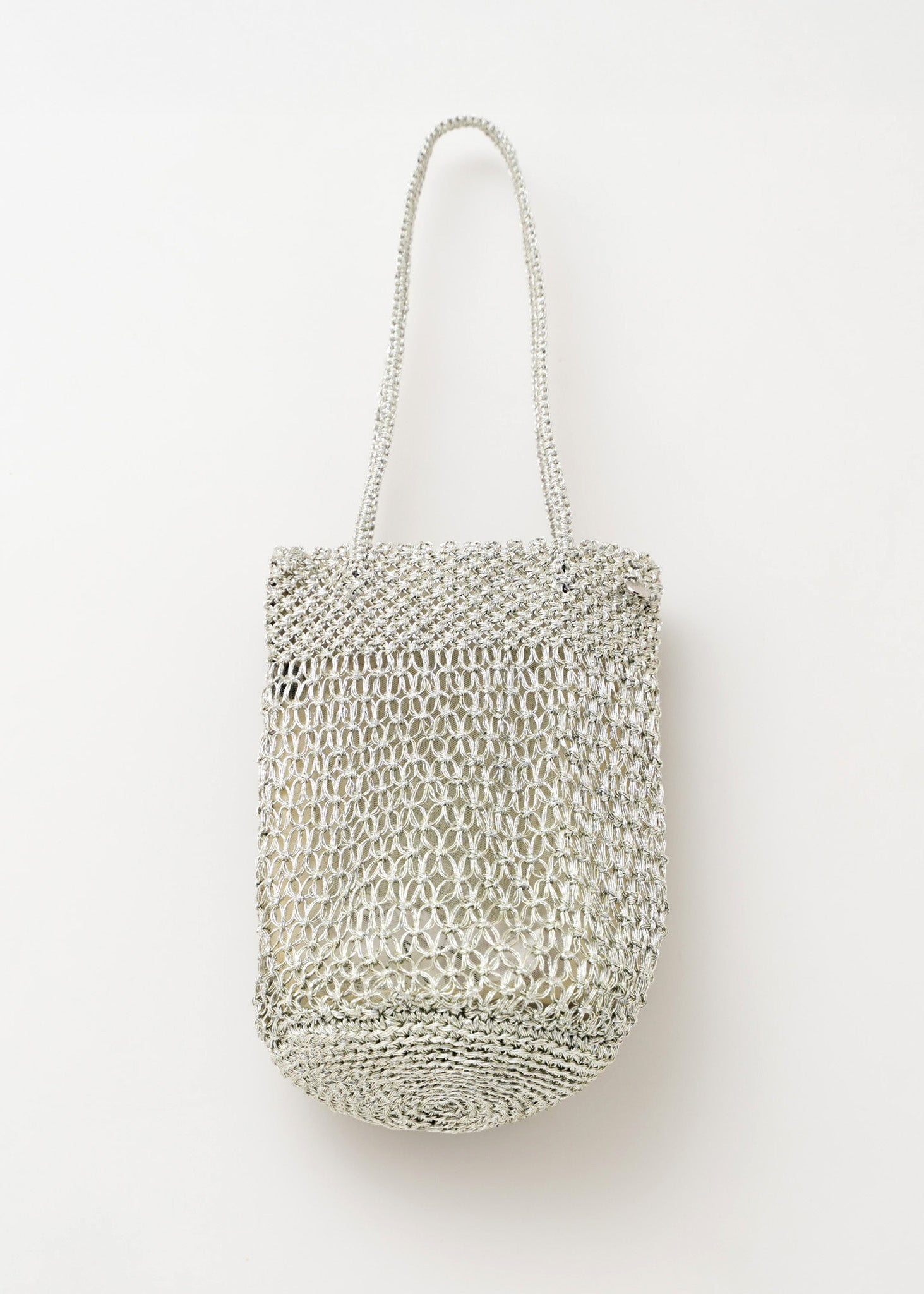 Metallic Macrame Tote | Pasand by ne Quittez pas | パサンドバイ