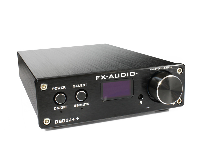 FX-AUDIO-『D802J+』フルデジタルアンプをUSB 24bit/192kHzに対応し