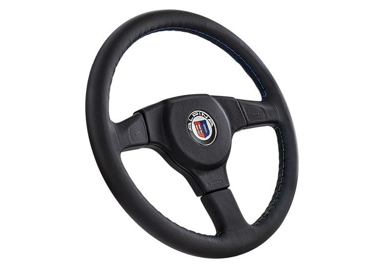 レザーステアリングホイール 3スポーク 360mm （ボスなし） – NICOLE