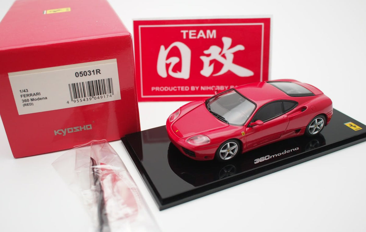 KYOSHO 1/43 FERRARI 360 MODENA Red – NIHOBBY 日改通商