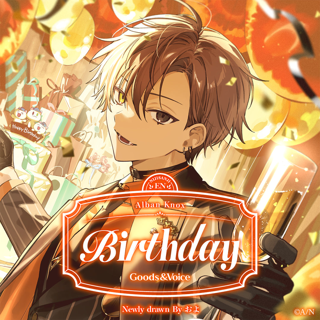 Alban Knox Birthday Goods & Voice 2025 – NIJISANJI EN Official Store