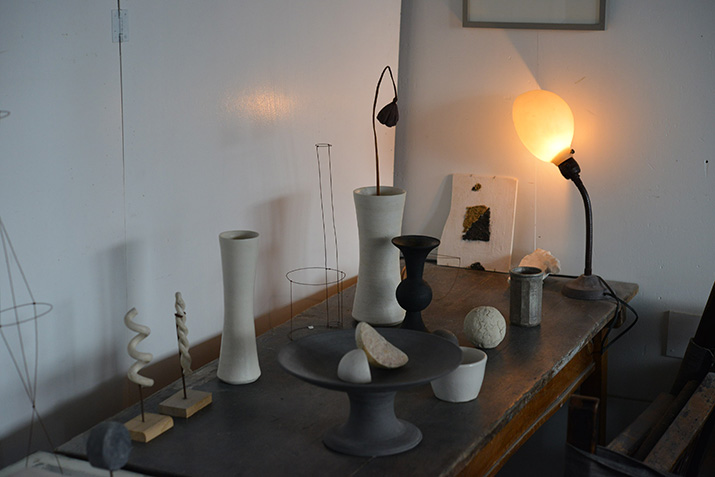 吉田次朗さんのアトリエ訪問 - 原田和明｜二象舎