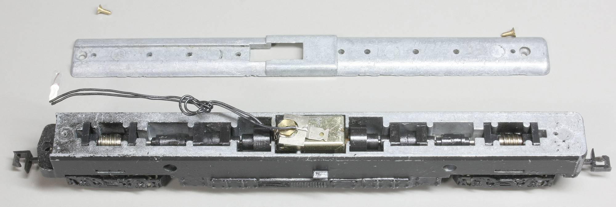 メトロライナーの動力(バックマン旧製品)