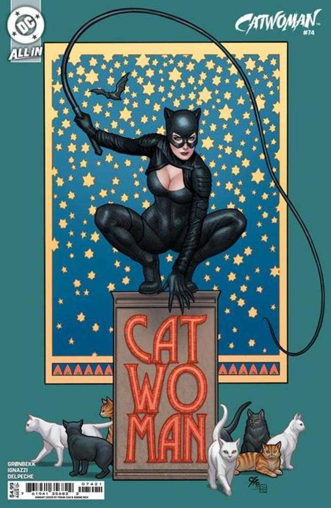 Catwoman (2018) #74 Cover B Frank Cho Card Stock Variant – Oxford