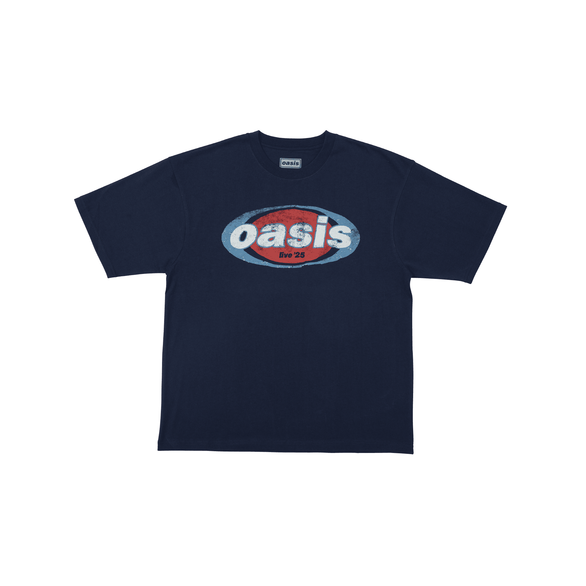 Tシャツ Logo Navy | Oasis Live '25 JAPAN : オアシス来日記念公式サイト