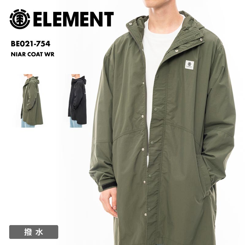 ELEMENT/エレメント メンズ 撥水ジャケット NIAR COAT WR 2024 SPRING