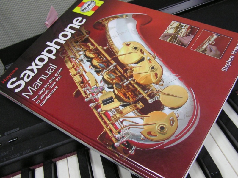 サクソフォン・マニュアル (リペア解説書) | 奥津サックスマウスピース製作