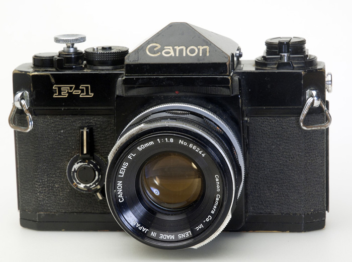 寫眞機 Canon F-1 初期モデル