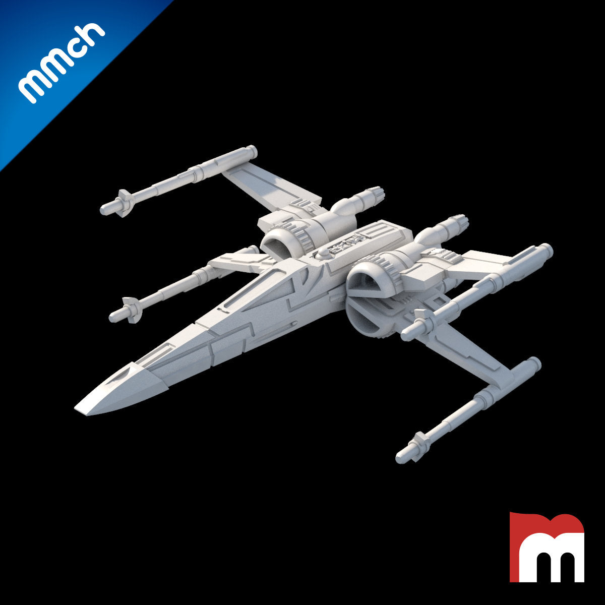 MMch) T-70 X-wing - Mel Miniatures - Miniatures by Only-Games.co