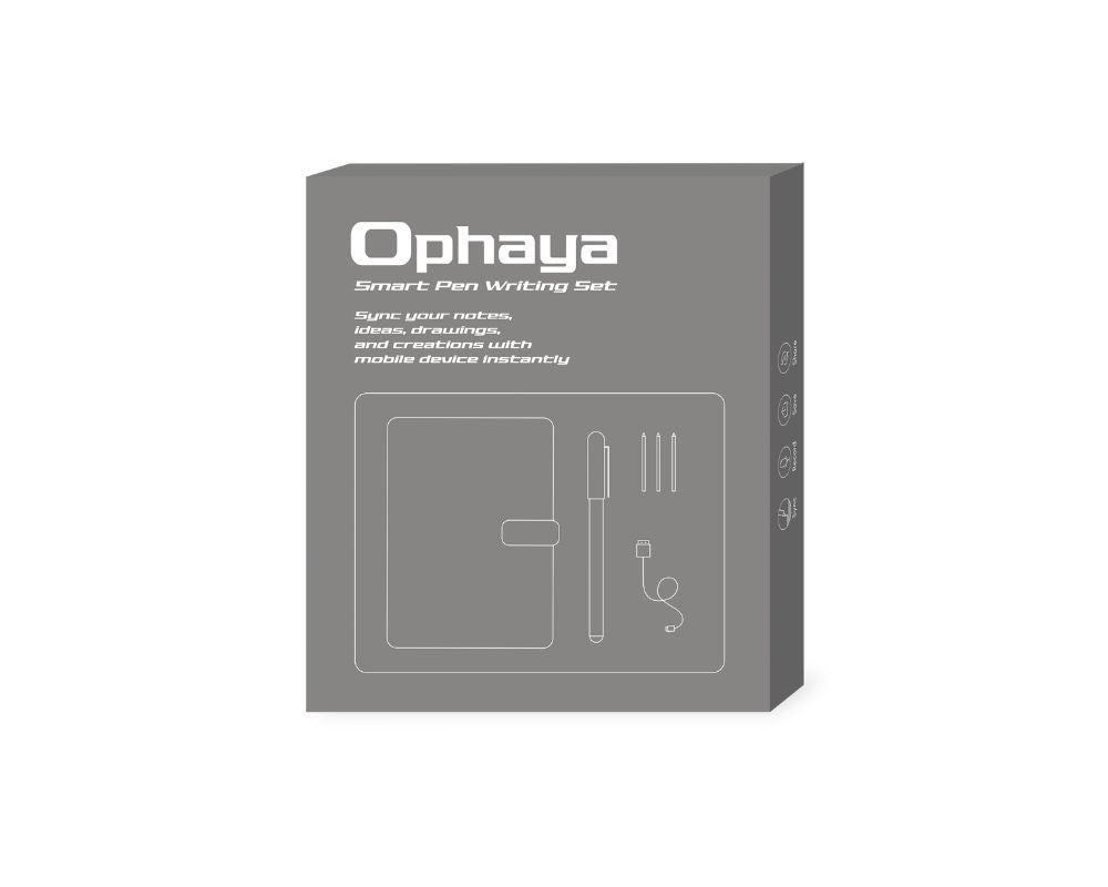 Ophaya 2-in-1 Digital Pen Writing Set: Capture, Record, and
