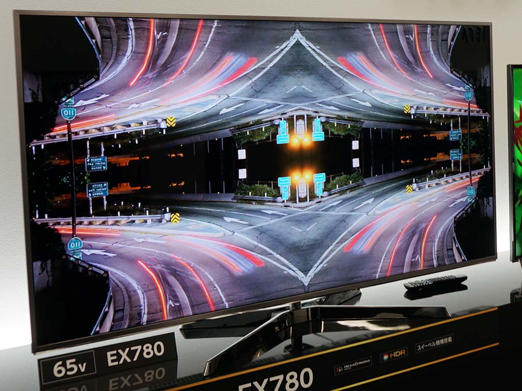 パナソニック、首振りスタンド採用の65型4K VIERA「TH-65EX780」 - AV
