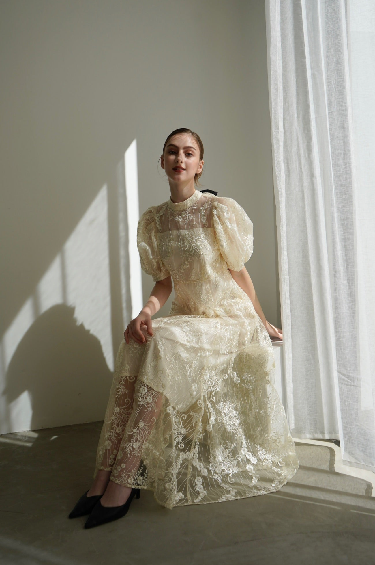 lace flare dress – Acka online store