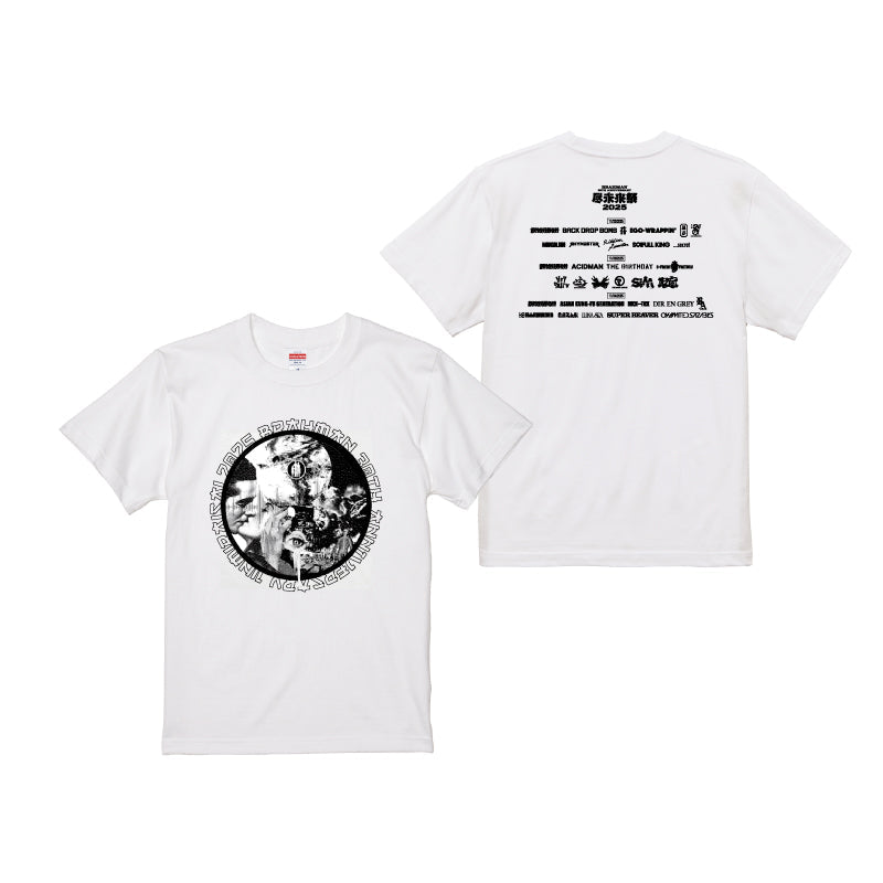 BRAHMAN 尽未来祭 T-SHIRTS H/WHITE