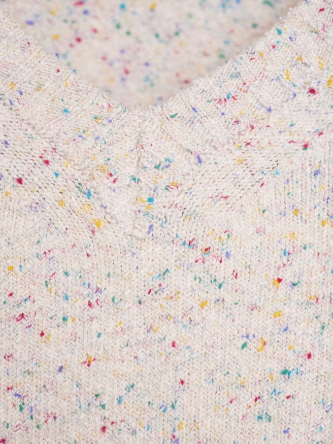 MASU (エム エー エス ユー) 取扱店 | SILK NEP SWEATER WHITE