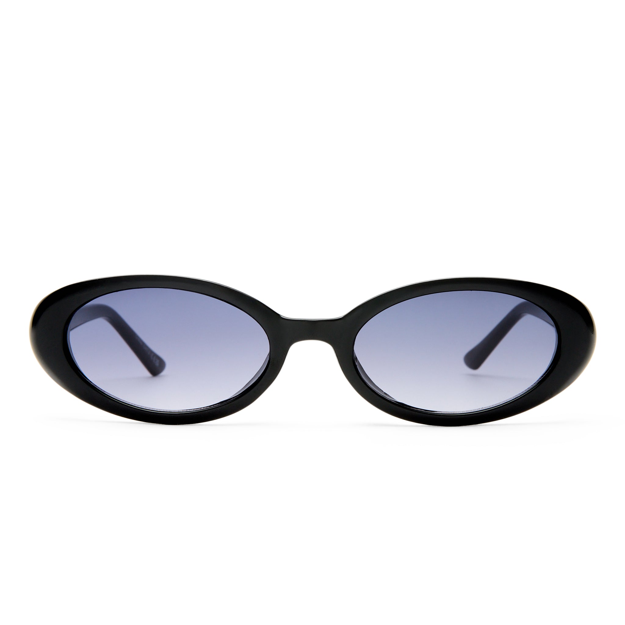 Fornax Black Female Oval Sunglasses | Aire – AIRE US