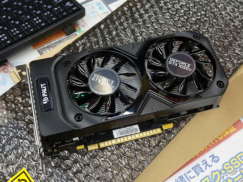 デュアルファン搭載のGeForce GTX 1050 TiカードがPalitから登場