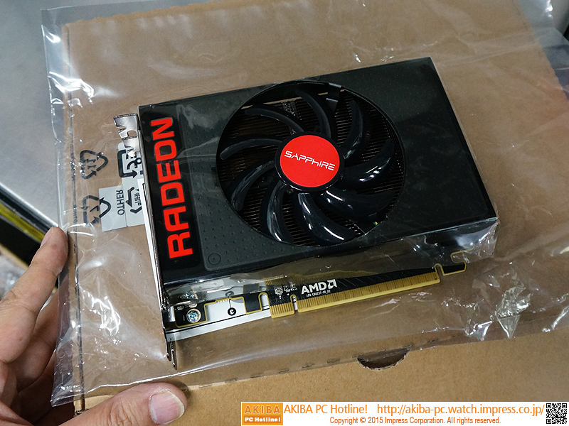 小型でハイエンドな「Radeon R9 Nano」が各社から発売、実売10万円越え
