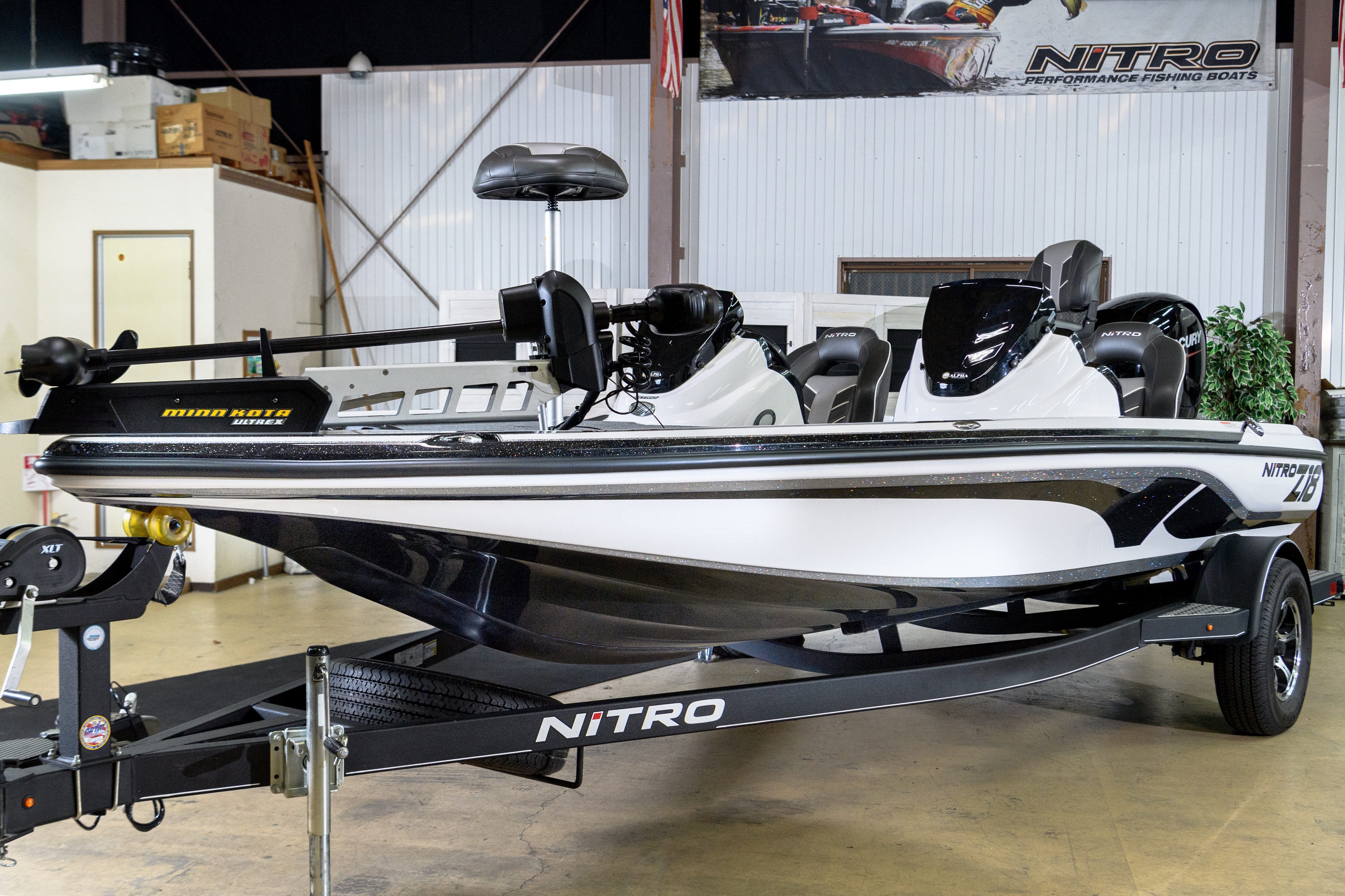 2018 NITRO Z18 MERCURY 150 4ST [ 特選中古艇 ] 美艇！ | バスボート