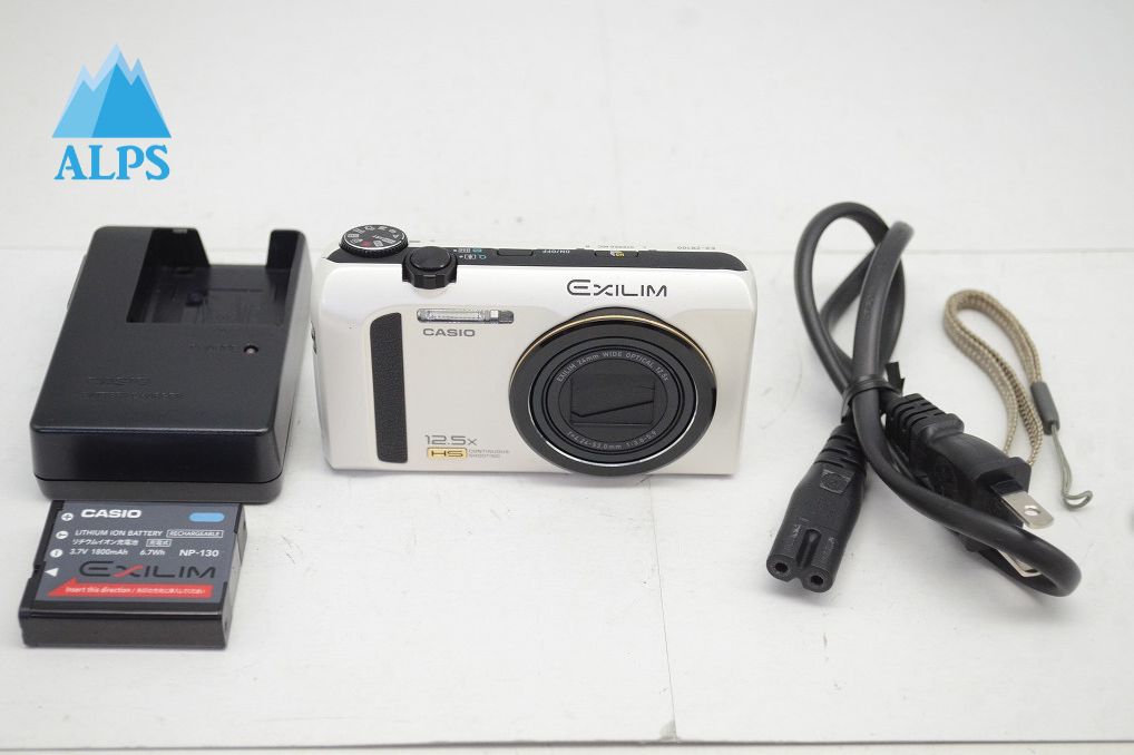 CASIO カシオ EXILIM EX-ZR100 コンパクトデジタルカメラ ホワイト