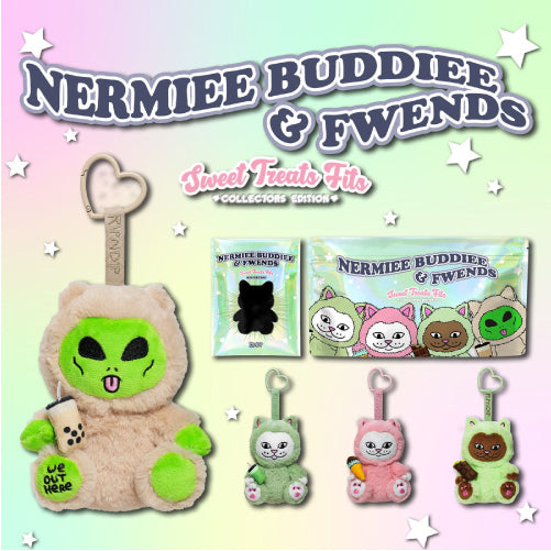 Rip N Dip Nermiee Buddiee & Friends Sweet Treats Plush - Assorted