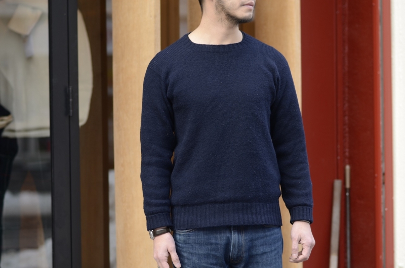 REAL SHETLAND WOOL SWEATER | ANATOMICA SAPPORO アナトミカ札幌