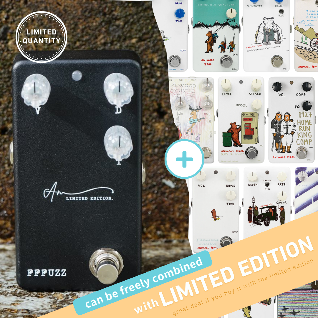 Animals Pedal FISHING IS AS FUN AS FUZZ LIMITED EDITION – Animals