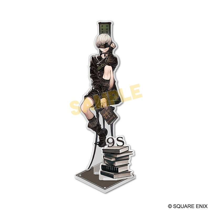 Goods - Acrylic Stand) NieR: Automata Acrylic Stand 9S & Book