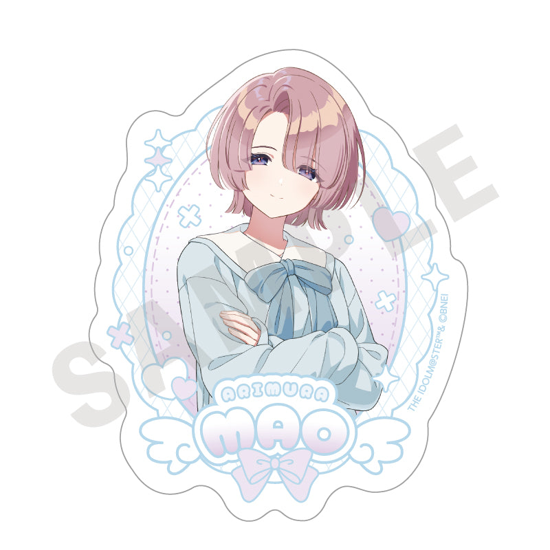 学園アイドルマスター」ステッカー（有村 麻央）｜アニメバコ【心