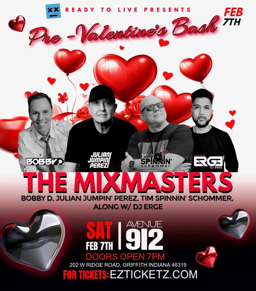 B96 Mixmaster - Pre Valentine's Day Jam – EZticketz
