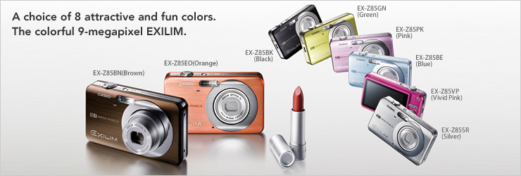EX-Z85 - STANDARD - Digital Cameras - CASIO
