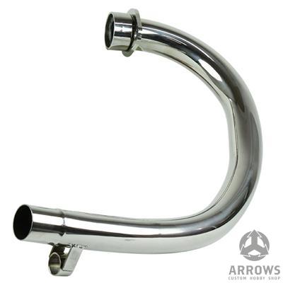 ステンレス手曲げエキゾーストパイプ SR400/500(08') - AJS・SKYTEAM