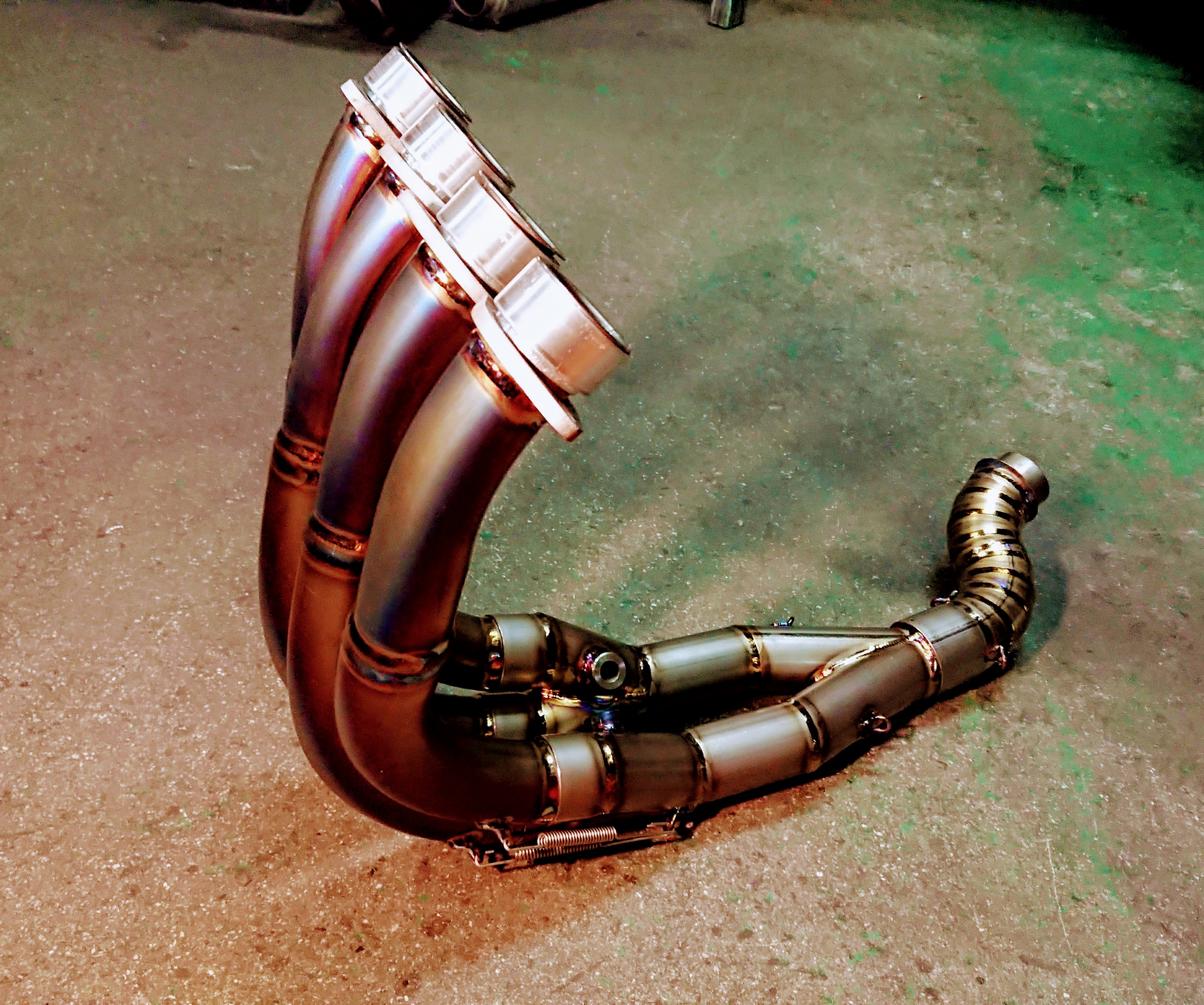 17-YZF-R6 フルチタン ストレートヘッダーパイプ | バイクマフラーの