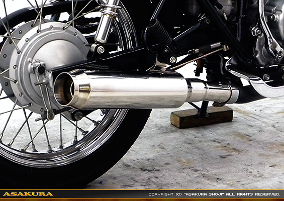 浅倉商事：CB400SS【BC-NC41】用 US-W900タイプマフラー