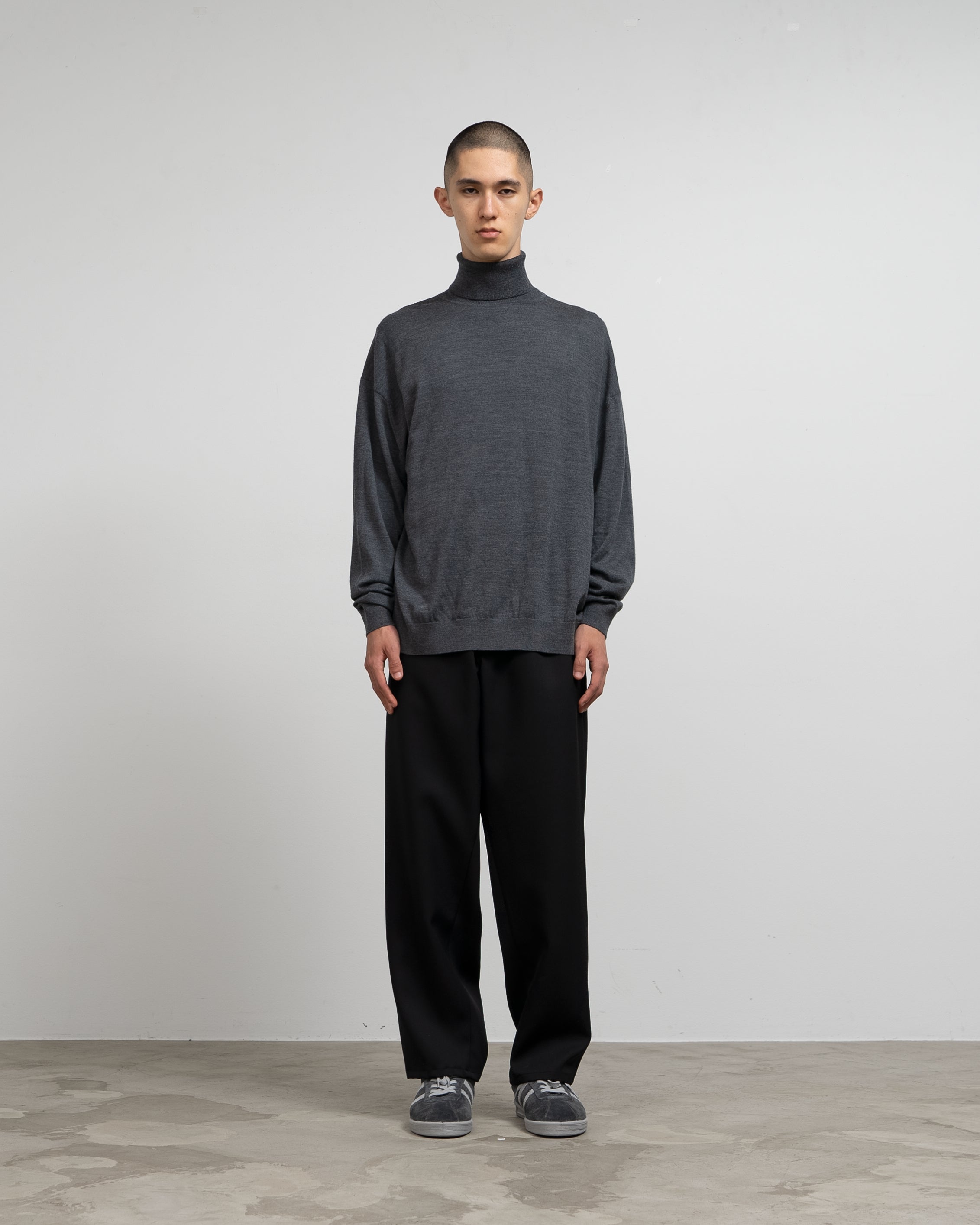 High Gauge L/S Oversized High Neck Knit – Graphpaper
